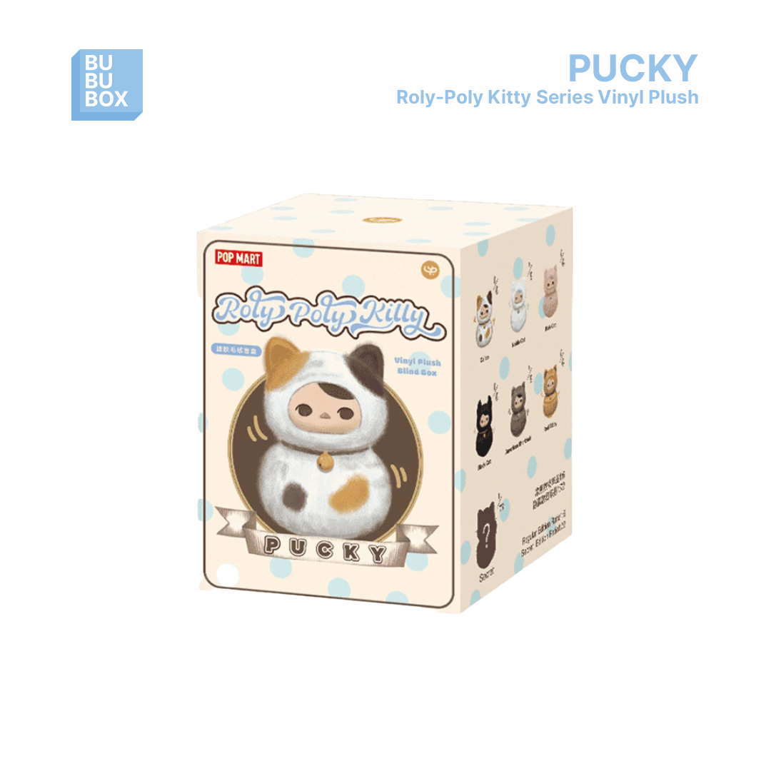 PUCKY Roly-Poly Kitty Series Blind Box