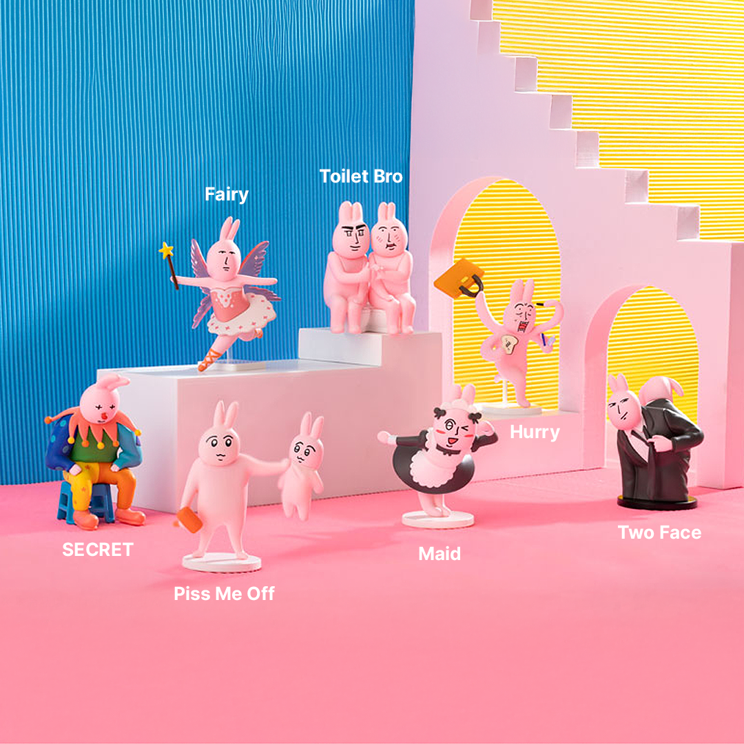 PLZDOT My Friend Rabbit Series