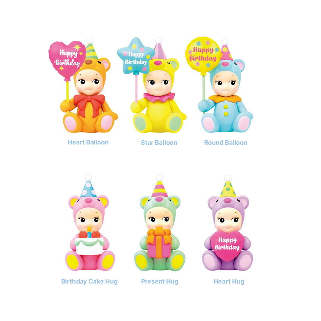SONNY ANGEL Happy Birthday Bear Series
