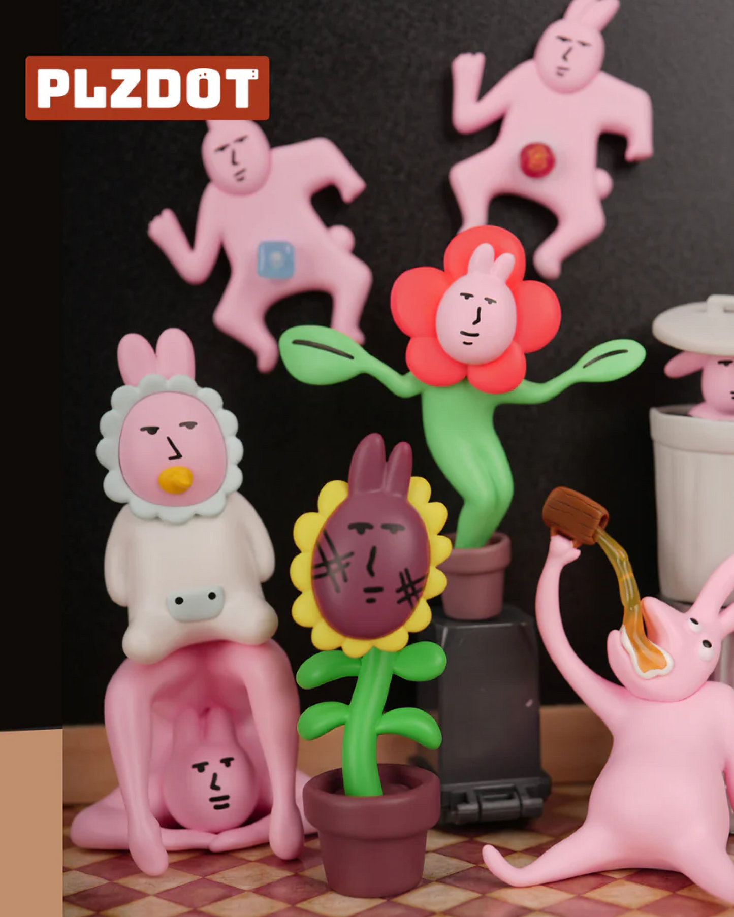 MY FRIEND RABBIT Abstract Rabbit Mini Series Blind Box