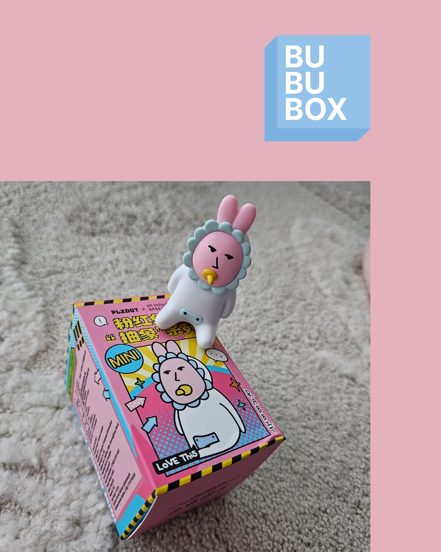 MY FRIEND RABBIT Abstract Rabbit Mini Series Blind Box