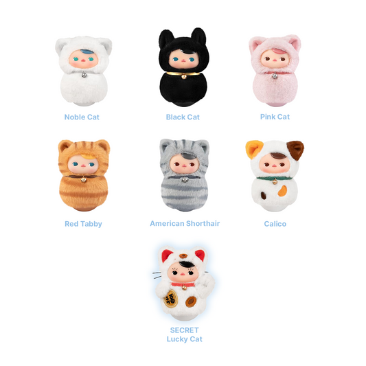 PUCKY Roly-Poly Kitty Series Blind Box