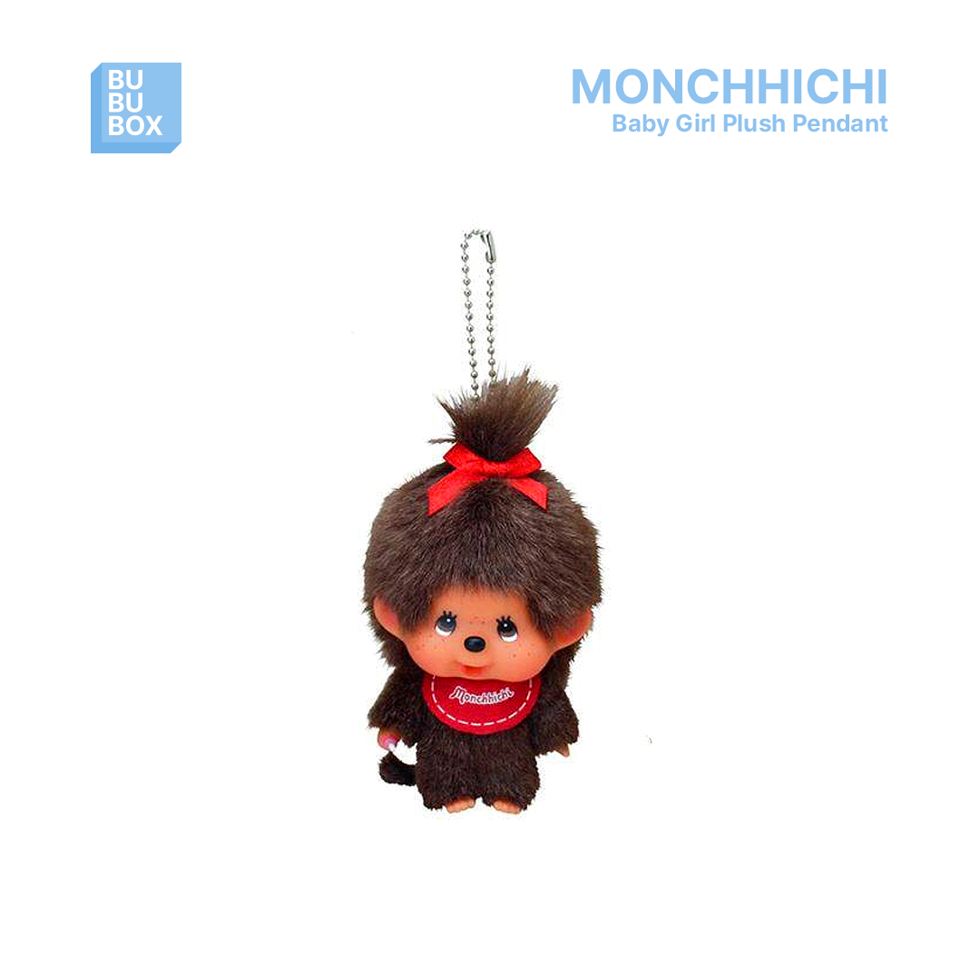 MONCHHICHI Baby Girl Plush Pendant