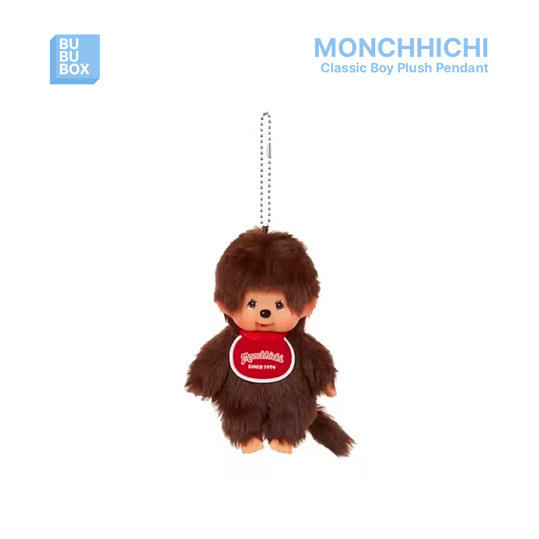 MONCHHICHI Classic Boy Plush Pendant