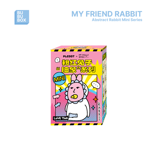 MY FRIEND RABBIT Abstract Rabbit Mini Series Blind Box