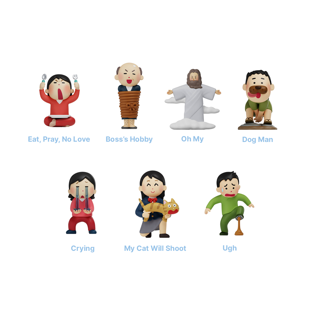 PLZDOT x Irasutoya Good Luck Series